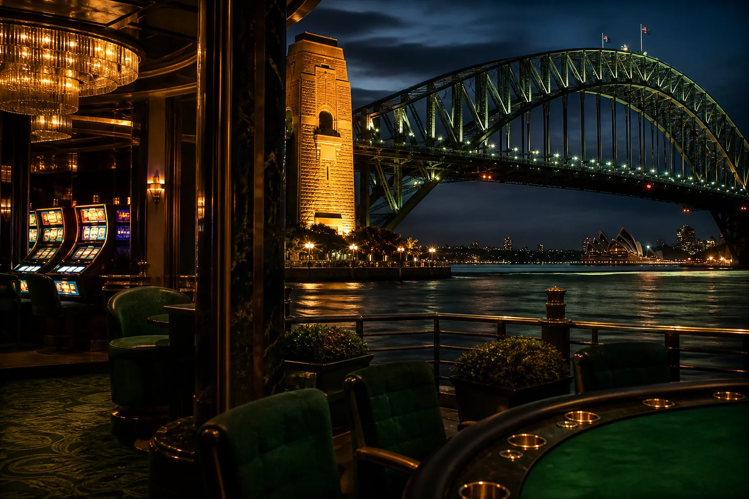 Editorial city guide graphic for Razed Casino readers in Sydney, NSW