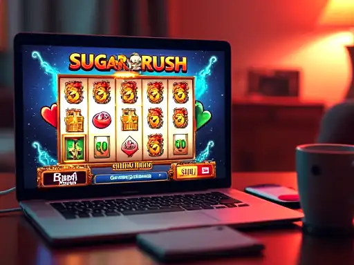 Play Sugar Rush 1000 at Razed Casino Australia